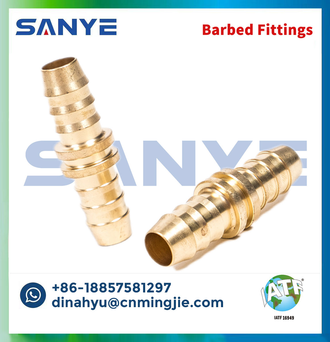 Barbed FittingsZhejiang Sanye Machinery Co., Ltd.