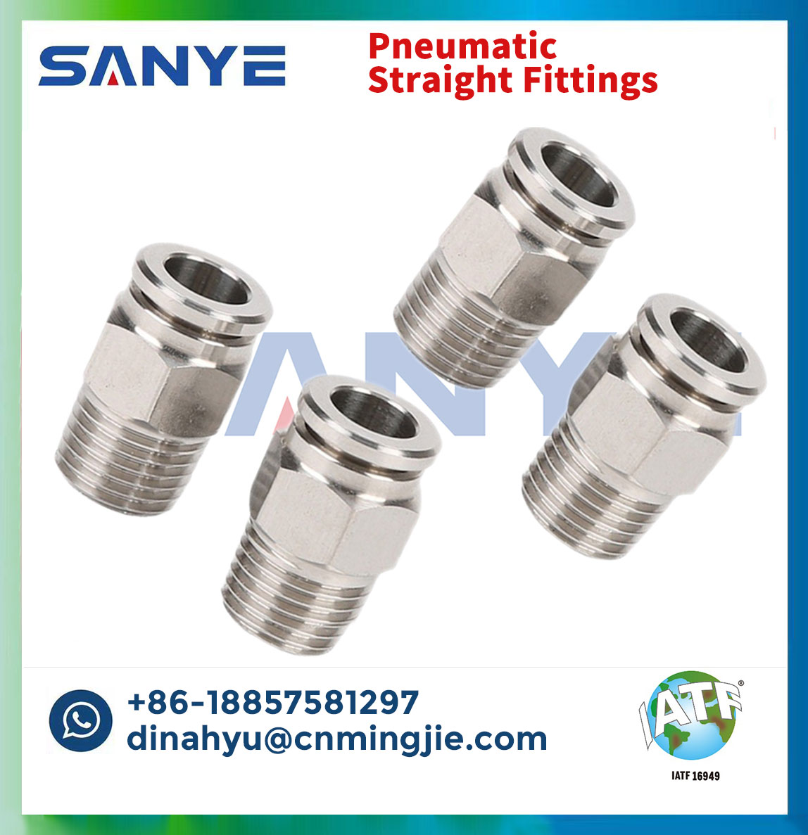 Pneumatic  Straight Fittings